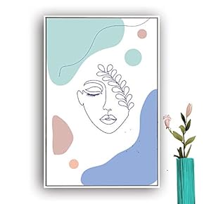 Framed Picasso Poster Print of Woman Home Artwork...