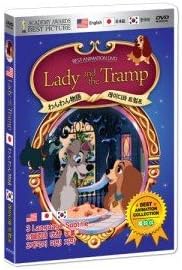 Amazon Co Jp わんわん物語 Lady And The Tramp 3か国語 日本語 英語 韓国語 名作アニメ ディズニー アニメ Dvd Dvd ブルーレイ