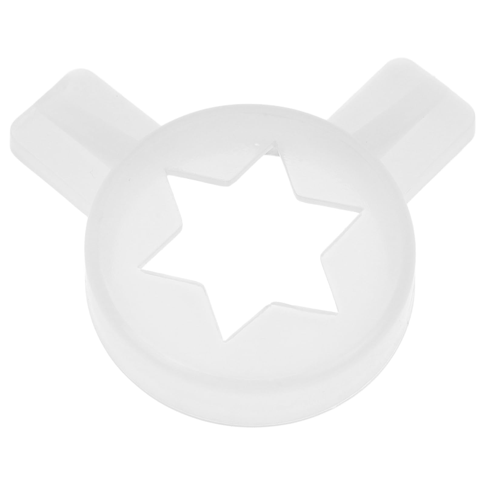 Ciieeo Ice Cream Machine Nozzle Parts Star Shape Soft Serve Nozzle Replacement for Commercial Ice Cream Maker Accessories