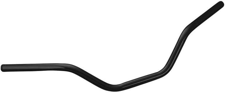 Handlebar for Harley Davidson Sportster 883 1200 Dyna Matt Black with dimples for H-D specific control lock