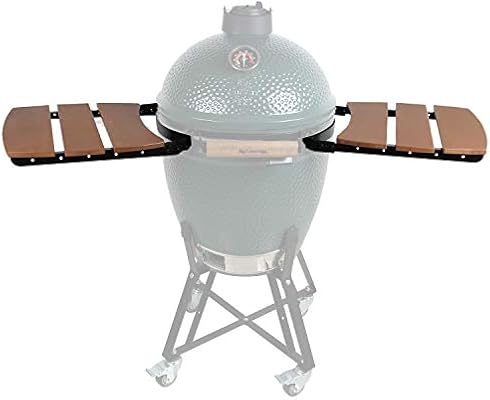Kamaster 3 Slat Big Green Egg Side Shelves For Large Bge Egg