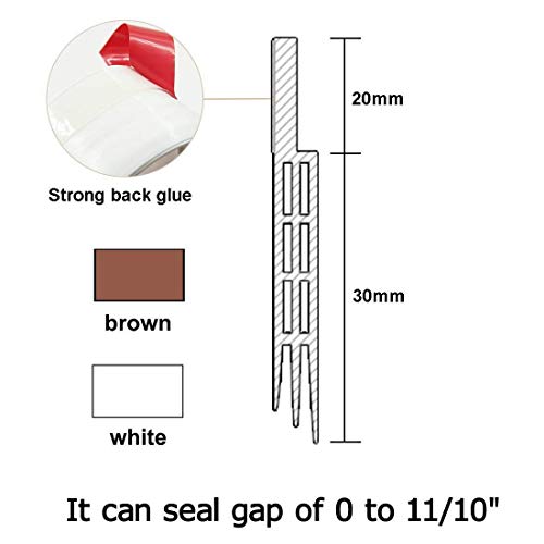 1 Adhesive+WeatherStripping+Weatherproof+Insulation+Dustproof