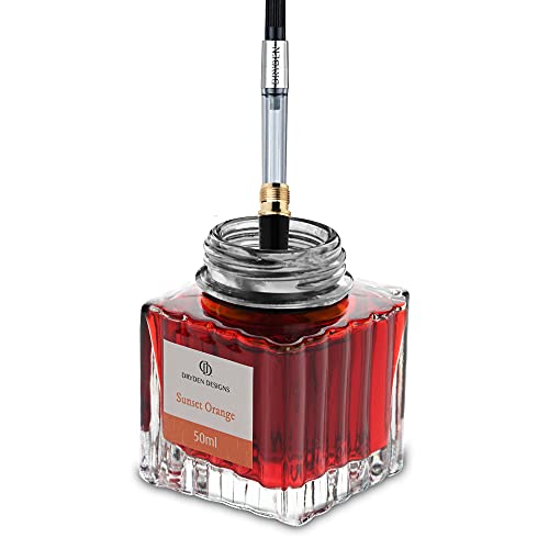 Dryden Designs Ink Bottle for Fountain Pen Luxury Edition, Smooth