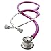 ADC Adscope 605, Infant Clinician Stethoscope, 30.5 inch Length, Metallic Raspberry
