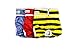 PHILODOGS Dog Diapers Washable Wraps Reusable Doggie Belly Bands Absorbent Pet Puppy Diapers 3Pcs for Female Doggies