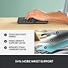 Logitech-ERGO-K860-Wireless-Ergonomic-Keyboard-with-Split-Keyboard-Layout-Wrist-Rest-Support-Natural-Typing-Dark-GreyStain-Resistant-WindowsMac-Bluetooth-USB-Receiver-Included--UK-Layout Logitech ERGO K860 Wireless Ergonomic Keyboard - Split Keyboard Layout, Wrist Rest, Natural Typing, Stain-Resistant…