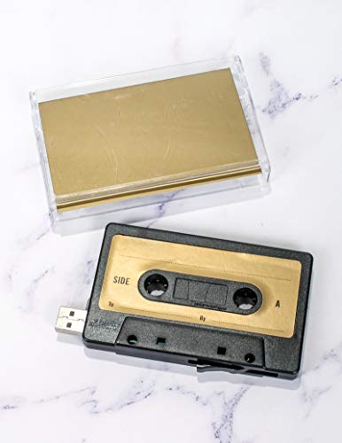 FYDELITY | IMIXID USB-Sides Cassette Tape Flash Drive 500MB - Black| Mixed Tape/Memory/USB/Urban/Digital Mix Tape/Audio