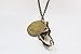 necklace Bronze Always, Deer, Heart