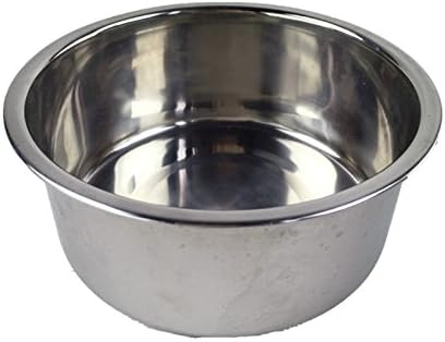 2 in 1 Stainless Steel Pet Hanging Cage Dog Bowl Small Animal Food and Water Bowl (Blue) - Image 4