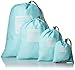 BINGONE Nylon 4-in-1 Drawstring Bags/Ditty Bag/Cord Bag Storage Travel Use 4 Size