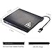 External DVD CD Drive, AIZUSOX USB 3.0 Portable CD DVD +/-RW Burner Drive Writer Player for Laptop Desktop PC Win 10/8/7/XP Linux Mac OS (Black)