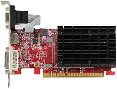 Amazon Com Powercolor Amd Radeon R5 230 1gb Ddr3 Vga Dvi Hdmi Low Profile Pci Express Video Card Axr5 230 1gbk3 He Computers Accessories