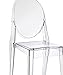 Modway Casper Modern Acrylic Stacking Kitchen and Dining Room Chair in Clear - Fully Assembled