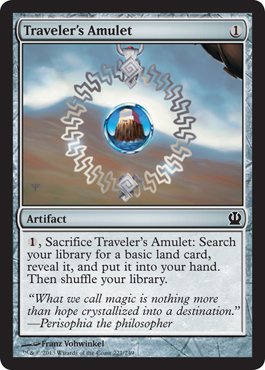 Magic: the Gathering - Traveler's Amulet (221/249) - Theros