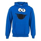 Sesame Street Cookie Monster Adult Printed Hoodie By Addicted2Shirts