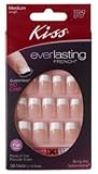 Kiss Everlasting French Nail Kit Medium Perpetual 28 Nails