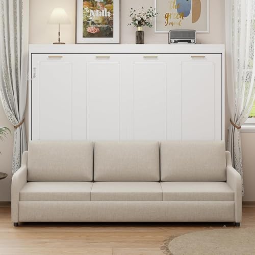 MERITLINE Queen Horizontal Murphy Bed