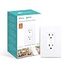 Kasa Smart Plug KP200, In-Wall Smart Home Wi-Fi Outlet Works with Alexa, Google Home & IFTTT, No Hub Required, Remote…