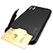 CoverON Credit Card Holder Protective SecureCard Series for Apple iPhone X Case, Black