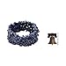 NOVICA Lapis Lazuli Indigo Blue Gemstone Beaded Stretch Bracelet, 6.25