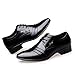 JJyee Men's Formal Oxford Wedding Tuxedo Shoes Lace up