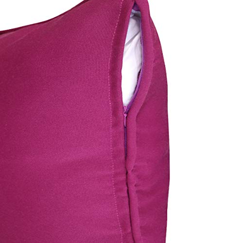 Vanteriam 2 Pack Decorative Outdoor Solid Waterproof Lumbar Throw