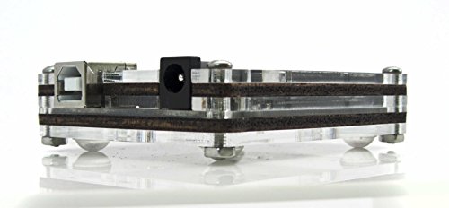 Arduino Uno Zebra Case (Black Ice)