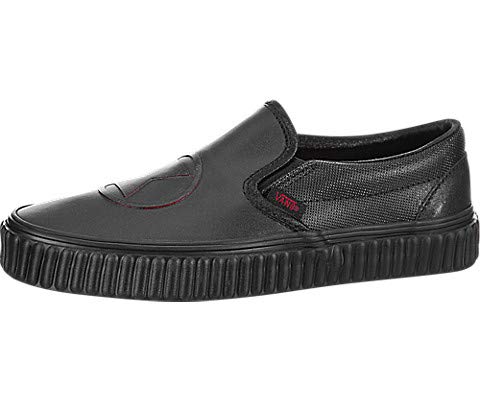 Vans Classic Slip-On (Marvel) Black Widow/Black VN0A38F7U7K Mens 7.5, Womens 9