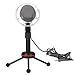 XINKSD 3.5mm Condenser Sound Podcast Studio Recording Microphone for Computer Karaoke, Video Chat, Audio Recording, and Podcasts