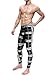 Neleus Men's Compression Thermal Base Layer Stripe Long John Legging
