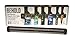 Chef’s Vision Black Wall-Mount Magnetic Knife Holder - Sleek Magnetic Strip for Knives - Modern Magnetic Knife Bar for Easy Access - Ideal Magnetic Knife Holder for Wall - No Knives Included