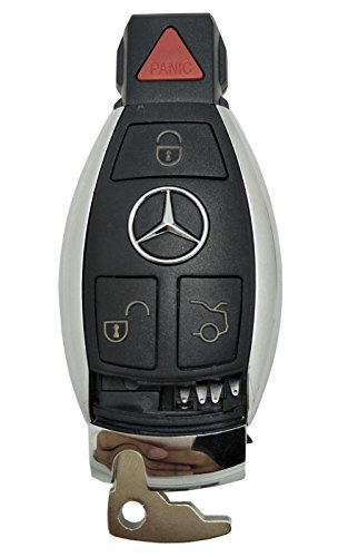 Car Keyless Entry Key Fob Case Holder for Mercedes Benz C E S M CLS CLK GLK GL Class Remote Control Key Fob Shell Cover No Chip