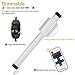 S&G Dimmable LED Under Cabinet Light Ultra Thin Under Counter Lighting 6pcs Puck Lights for Closet, 24W 1800 Lumens with UL-Listed Power Adapter