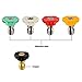 Newcomdigi Pressure Washer Spray Nozzle Tips Multiple Degrees Fit for Power Washer 1/4 Quick Connection Design 2.5 GPM (5 Pack)