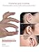 Super Mini,Half Penny-Sized,in-The-Canal (ITC), New Digital Hearing Amplifier, Clearly Technology, Interchangeable, Suitable for Men and Women, Trademark: Easyuslife