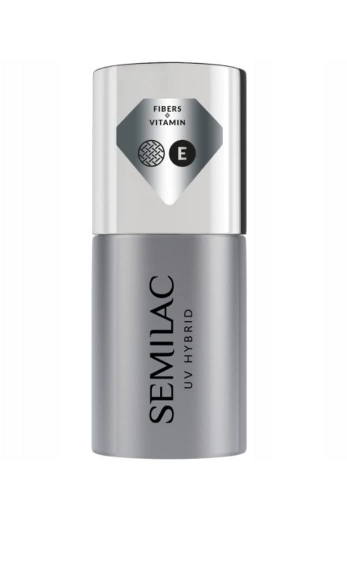 Semilac Dream Long Base Coat for UV Gel Nail Polish | Strengthening & Lengthening Formula | Protects Nails | Soak Off Formula | Suitable for UV/LED Manicure and Pedicure