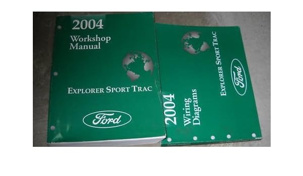 2004 Ford Explorer Sport Trac Wiring Diagram Manual Original