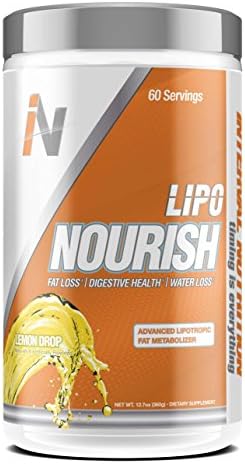 Interval Nutrition Lipo Nourish Lemon Drop Digestive Supplement Servings, 60 Count by Interval Nutrition