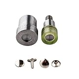 9Mm Double Cap Rivets Setting Tool Die Set for Universal Green Hand Press Machine Riveter