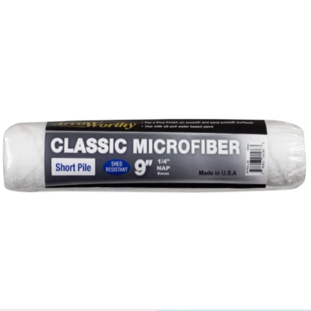 Arroworthy Classic 9" Microfiber Cover (1-3/4" Diameter CORE) Short Pile