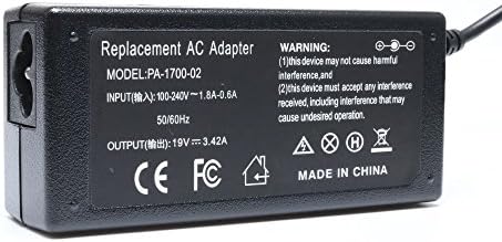 TGF® 19V 3.42A 65W New Adapter Charger For Acer-Chromebook 15 14 13 11 R11 CB3 CB5 CB5-571 C720 C720p C740 Power Cord,Aspire S7, P3, S5, S7-392, S7-391, Acer Switch 12 SW5-271--12 Months warranty