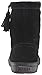 crocs Women's Lodge Point Suede Pull-on Winter Boot, Black, 9 M US