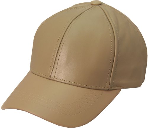 genuine leather cap