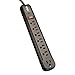 Tripp Lite 7 Outlet (6 Right Angle + 1 Transformer Outlet) Surge Protector Power Strip, 4ft Cord, Black, Lifetime Limited Warranty & $25K INSURANCE (TLP74RB)