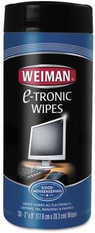 Weiman Electronic Wipes Canister 30 Count