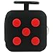 Stress Cube Toy for Adults and Children to Relieve Stress And Anxiety By FIDGETERRELAX (Red-Black)