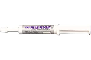 Pet-Ema Feline (6 mL) (3 Pack), Disposable Enema for Rectal Use in Cats by PRN Pharmacal Inc