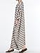 Mordenmiss Women's New Round Collar Stripes Plus Size Dresses Style 1-Medium Gray