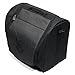 Homiegear Authentic Cap Carrier Case for 24 Caps - Water Resistance Quality Polyester Cap Storage Bag with Double Compartment - Black