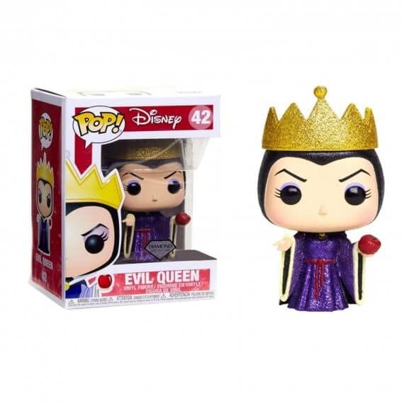 Funko - Figurine Disney - Evil Queen Glitter Exclu Pop 10cm - 0889698291262